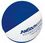 Custom 16" Inflatable Alternating Blue & White Beach Ball, Price/piece