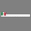 12" Ruler W/ Full Color Flag Of Mexico, Price/piece