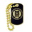Blank U.S. Army Dog Tag Pin, 1 1/8" H x 5/8" W, Price/piece