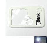 Custom Credit Card Magnifier with LED Flashlight