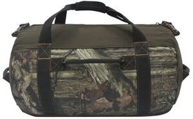 Custom 30" Mossy Oak Barrel Duffel Bag