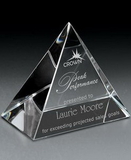 Custom Reflections Crystal Award (3 3/4