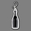 Custom Bottle (Champagne) Bag Tag, Price/piece