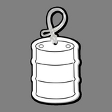Custom Barrel (Metal) Bag Tag