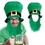 Blank St. Patrick's Top Hat With Green Beard, Price/piece