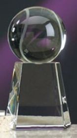 Custom Crystal Tennis Award (6 1/2")