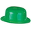 Custom Green Plastic Derby Hat, Price/piece