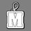 Custom Letter M Bag Tag, Price/piece