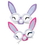 Custom Plush Bunny Glasses, Price/piece
