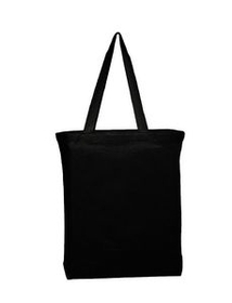 Blank Heavy Canvas Tote W/ Gusset, 15" W x 16" H x 3" D