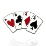 Blank Playing Cards - Aces Pin, 1