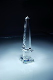 Custom Noblesse Crystal Obelisk Tower Award - 12