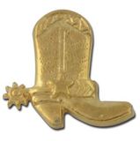 Blank Cowboy Boot 4 Lapel Pin, 3/4