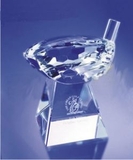 Custom Crystal Golf Award (4 3/4