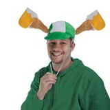 Custom Plush St. Patrick's Day Mugs Cap