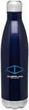 Custom 26 Oz Blue H2Go Force Copper Vacuum Insulated Thermal Bottle, 11.875