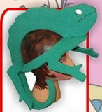 Custom Foam 2 Piece Lizard Animal Hat