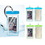 Custom PVC Waterproof Bag, 7 7/8" L x 4 1/8" W, Price/piece