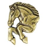 Blank Mustang Mascot Fully Modeled 3 Dimensional Pin
