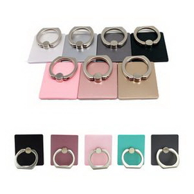 Custom Metal Smartphone Ring Holder, 1 2/5" L x 1 3/5" W