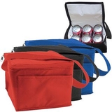 Custom 6 Can Collapsible Cooler Lunch Bag (5 1/2