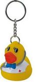 Custom Rubber Doctor Duck Keychain