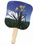 Custom Daffodils Stock Design Hand Fan, Price/piece
