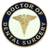 Blank Doctor Of Dental Surgery Pin, 1