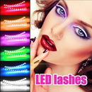 Custom Interactive LED False Lashes, 16