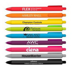 Flex Soft Touch Rubberized Ballpoint Pen
