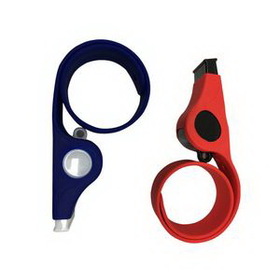 Custom Slap Bracelet With Whistle, 10 1/2" L x 3/4" W