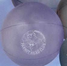 Custom Translucent Gray Beachballs / 16"