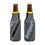 Custom Cyklone Neoprene Bottle Cover w/ Diagonal Zipper, Price/piece