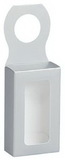 Blank Metallic Silver Bottle Hanger Favor Box, 2 1/4