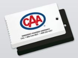 Custom Business Card Size Ice Scraper (Screen/Pad Print), 2 1/8