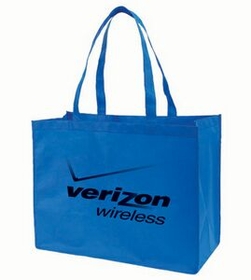 Custom Extra Large Non-Woven Tote Bag, 22" W x 16" H x 10" D