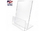 Custom Clear Small Easel Stand w/Lip (4"x9"), Price/piece