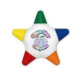 Custom Crayo-Star 5 Color Star Crayon with Full Color Decal