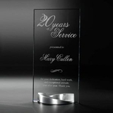 Custom Mobius Glass Award (5