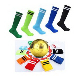 Custom Polyester Football Socks, 17 1/2" L x 7 3/4" W