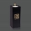 Custom Large Black Perth Candle Holder (5"), Price/piece