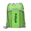 Custom The Leader Drawstring Bag - Green, 14.0" W x 19.0" H, Price/piece