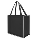 Custom Reflective Large Non-Woven Grocery Tote Bag, 15