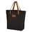 Custom Heathered Tote Bag, 17" W x 13 3/4" H x 5 1/2" D, Price/piece
