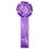 Custom 11-1/2" Stock Rosette Streamers/Trophy Cup On Medallion (Participant), Price/piece