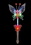 Custom Butterfly Light-up Wand, Price/piece