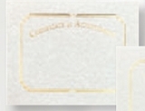 Foil Embossed Blank Certificate Border (Achievement), 8 1/2