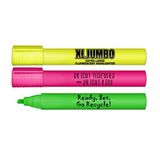 Custom Xl Jumbo Fluorescent Highlighter, 8" L