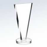 Custom Small Crystal Success Award, 6-3/8