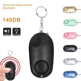 Custom Personal Alarm, Emergency Self-Defense Security Alarms with LED Light, 2.68" L x 1.46" W x 0.87" H